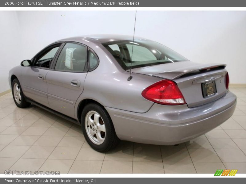 Tungsten Grey Metallic / Medium/Dark Pebble Beige 2006 Ford Taurus SE