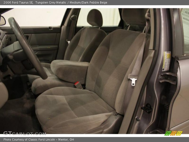 Tungsten Grey Metallic / Medium/Dark Pebble Beige 2006 Ford Taurus SE