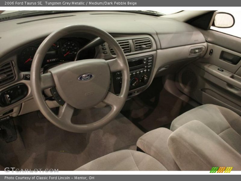 Tungsten Grey Metallic / Medium/Dark Pebble Beige 2006 Ford Taurus SE
