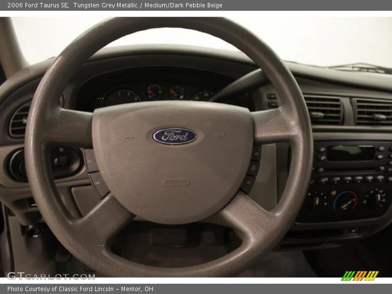 Tungsten Grey Metallic / Medium/Dark Pebble Beige 2006 Ford Taurus SE