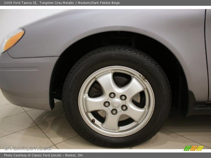 Tungsten Grey Metallic / Medium/Dark Pebble Beige 2006 Ford Taurus SE