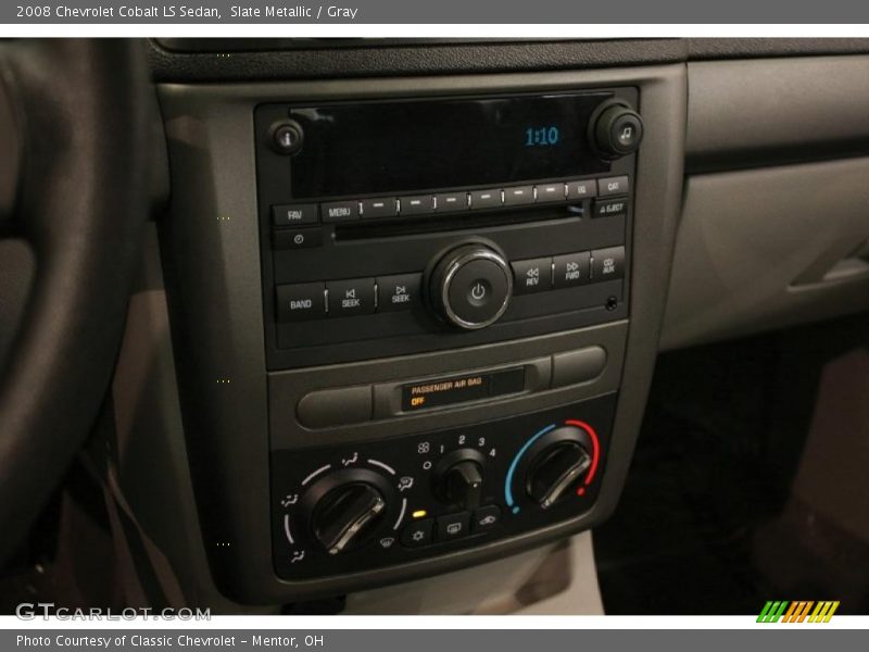 Slate Metallic / Gray 2008 Chevrolet Cobalt LS Sedan