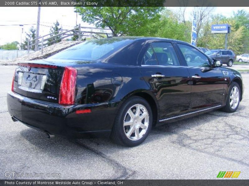 Black Raven / Ebony 2008 Cadillac STS 4 V6 AWD