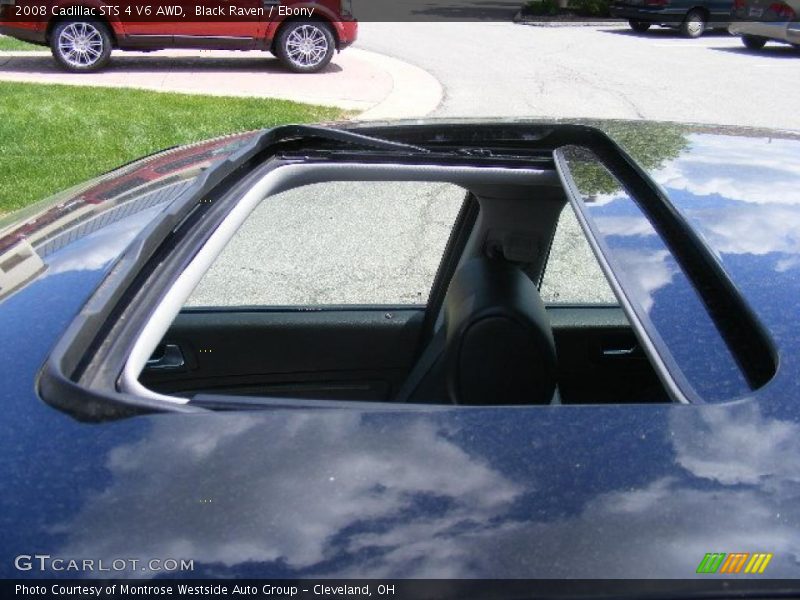 Black Raven / Ebony 2008 Cadillac STS 4 V6 AWD