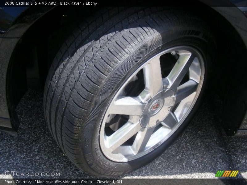 Black Raven / Ebony 2008 Cadillac STS 4 V6 AWD