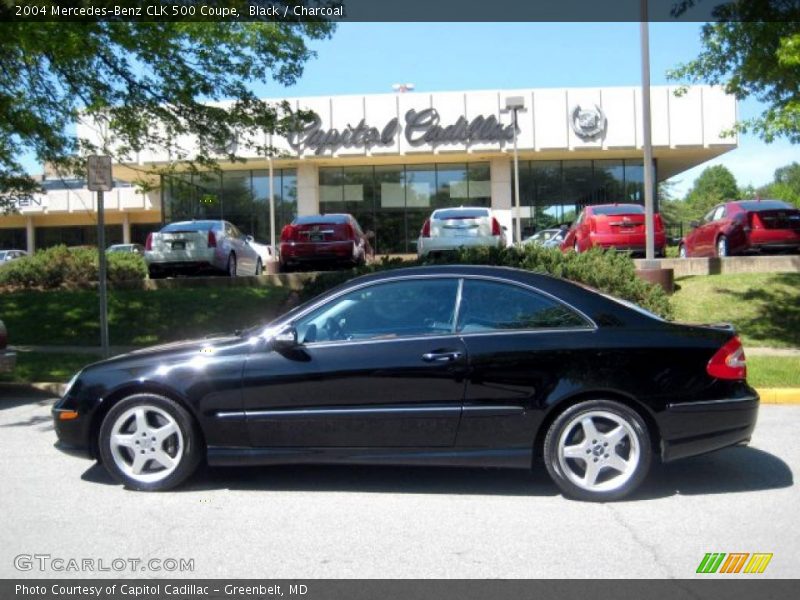 Black / Charcoal 2004 Mercedes-Benz CLK 500 Coupe