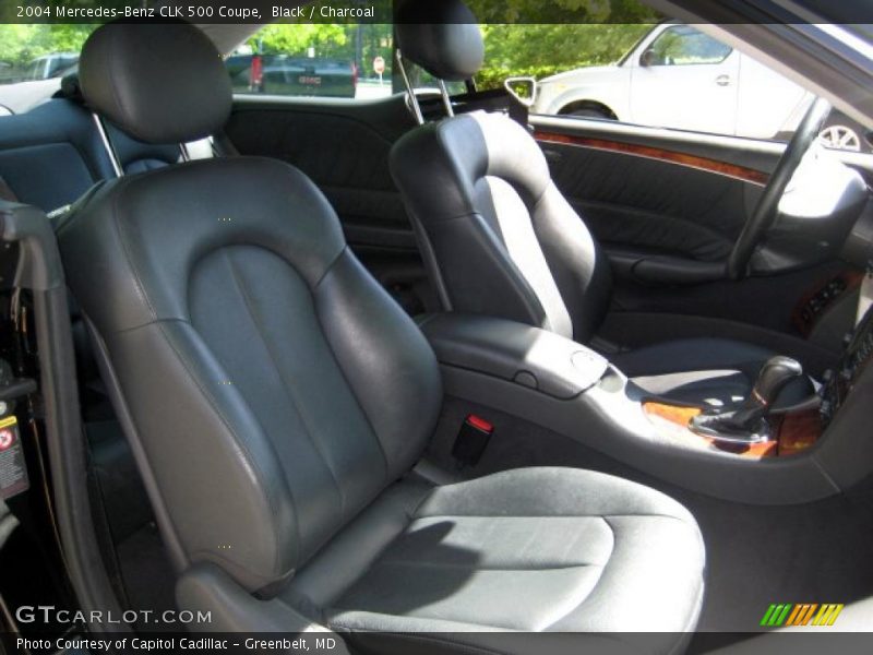 Black / Charcoal 2004 Mercedes-Benz CLK 500 Coupe