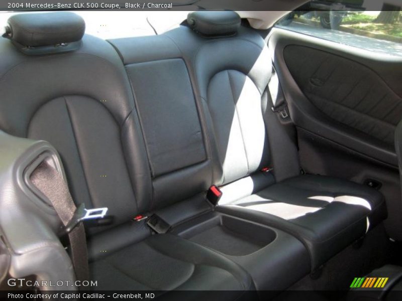 Black / Charcoal 2004 Mercedes-Benz CLK 500 Coupe