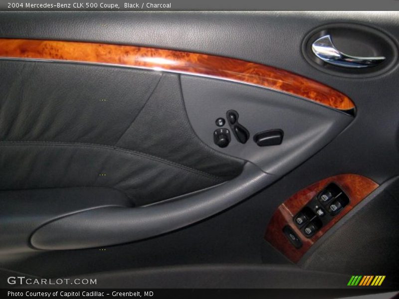 Black / Charcoal 2004 Mercedes-Benz CLK 500 Coupe