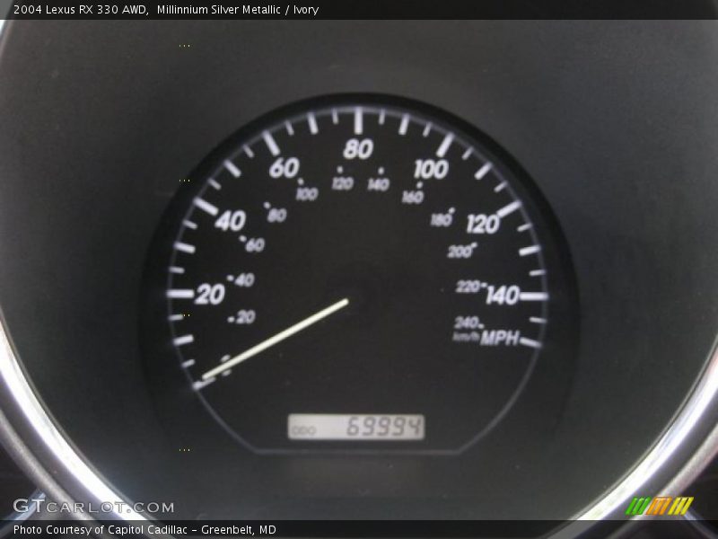 Millinnium Silver Metallic / Ivory 2004 Lexus RX 330 AWD