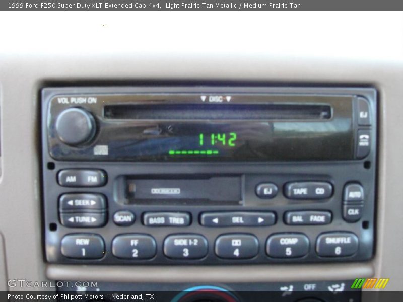 Light Prairie Tan Metallic / Medium Prairie Tan 1999 Ford F250 Super Duty XLT Extended Cab 4x4