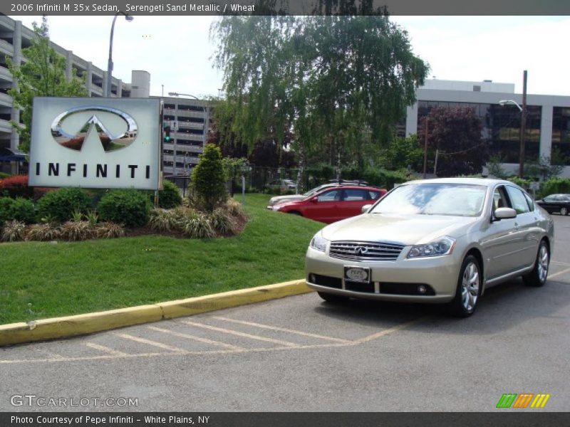Serengeti Sand Metallic / Wheat 2006 Infiniti M 35x Sedan