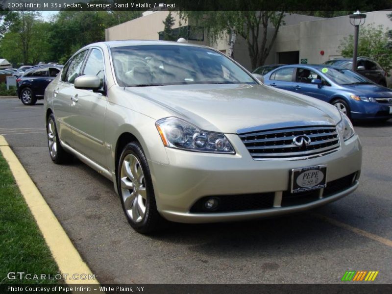 Serengeti Sand Metallic / Wheat 2006 Infiniti M 35x Sedan