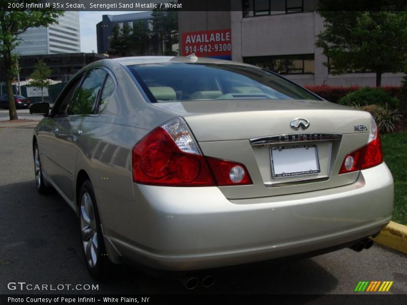 Serengeti Sand Metallic / Wheat 2006 Infiniti M 35x Sedan