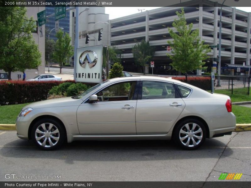 Serengeti Sand Metallic / Wheat 2006 Infiniti M 35x Sedan