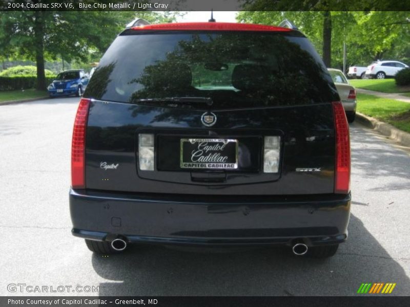 Blue Chip Metallic / Light Gray 2004 Cadillac SRX V6