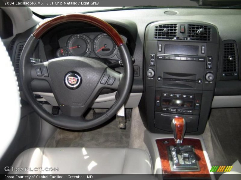 Blue Chip Metallic / Light Gray 2004 Cadillac SRX V6