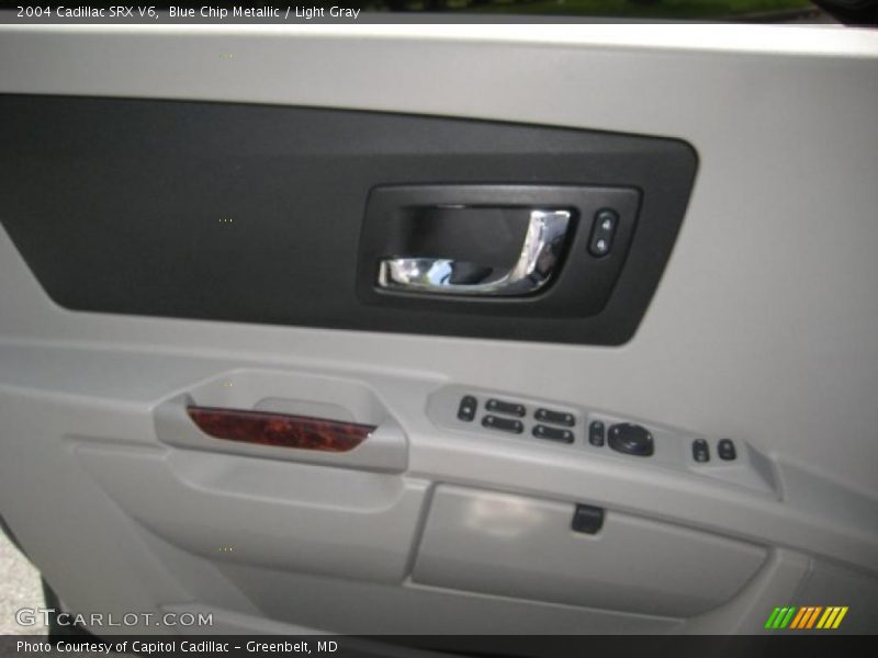 Blue Chip Metallic / Light Gray 2004 Cadillac SRX V6