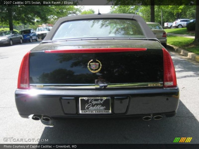 Black Raven / Ebony 2007 Cadillac DTS Sedan