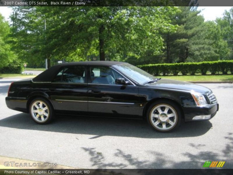 Black Raven / Ebony 2007 Cadillac DTS Sedan