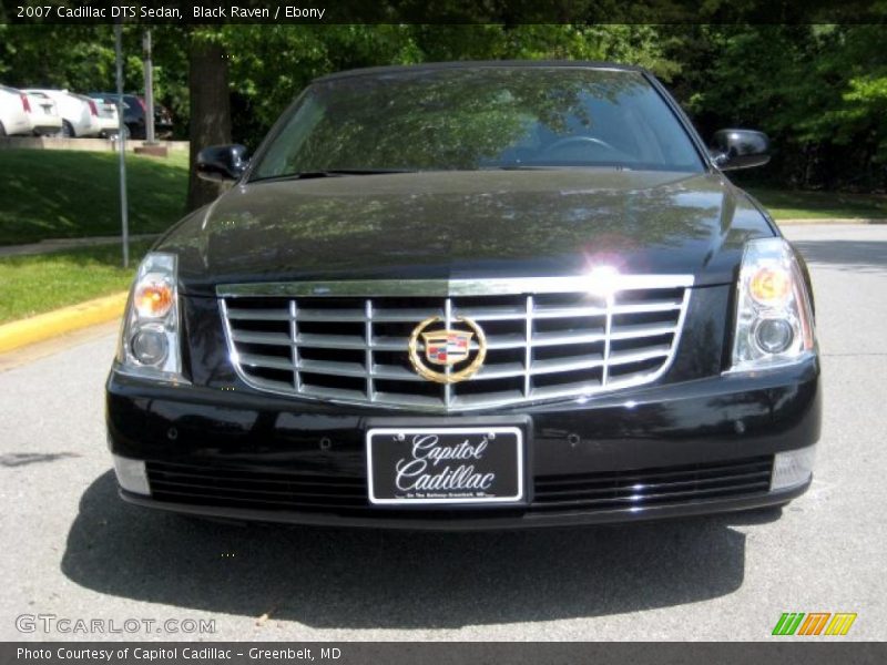 Black Raven / Ebony 2007 Cadillac DTS Sedan