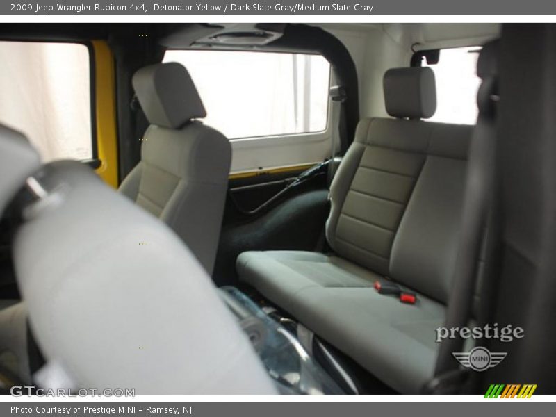 Detonator Yellow / Dark Slate Gray/Medium Slate Gray 2009 Jeep Wrangler Rubicon 4x4
