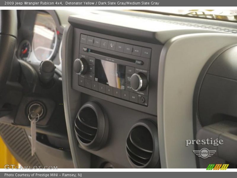 Detonator Yellow / Dark Slate Gray/Medium Slate Gray 2009 Jeep Wrangler Rubicon 4x4