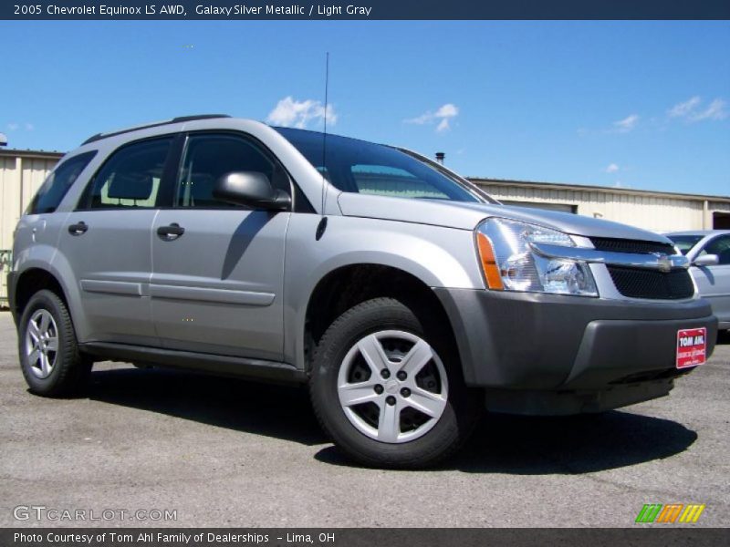 Galaxy Silver Metallic / Light Gray 2005 Chevrolet Equinox LS AWD