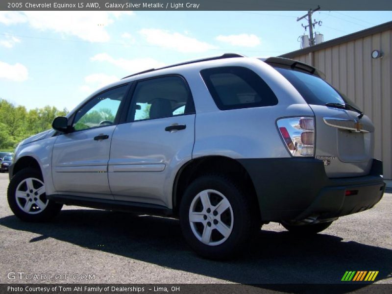 Galaxy Silver Metallic / Light Gray 2005 Chevrolet Equinox LS AWD