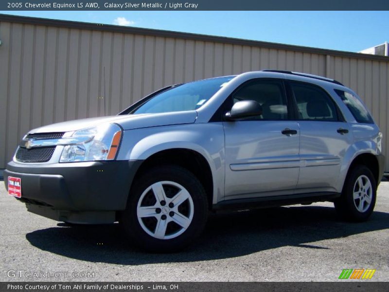 Galaxy Silver Metallic / Light Gray 2005 Chevrolet Equinox LS AWD