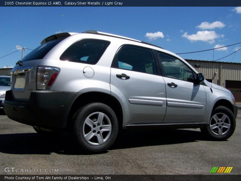 Galaxy Silver Metallic / Light Gray 2005 Chevrolet Equinox LS AWD