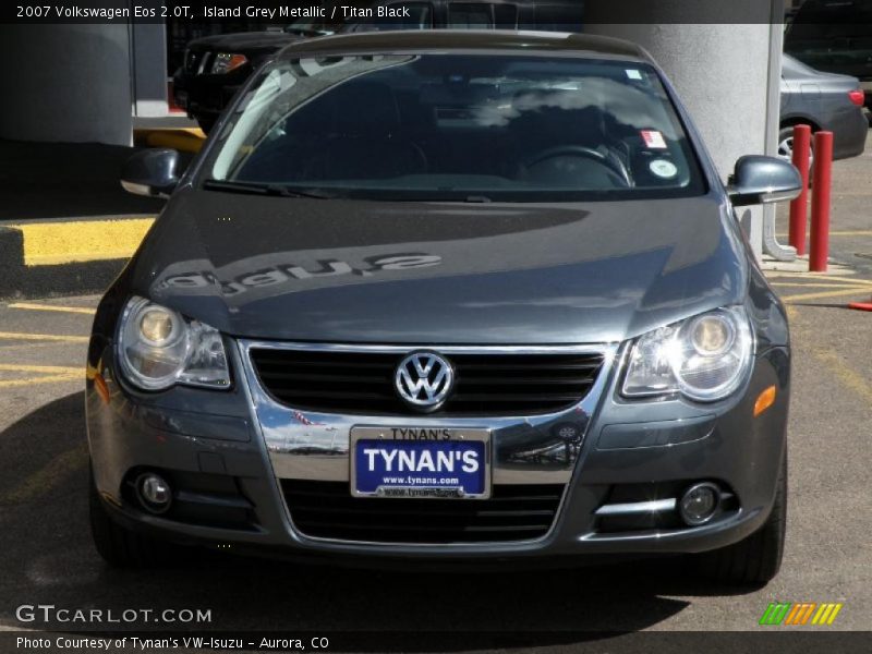 Island Grey Metallic / Titan Black 2007 Volkswagen Eos 2.0T
