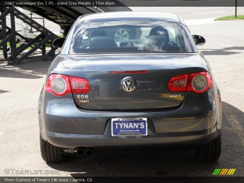 Island Grey Metallic / Titan Black 2007 Volkswagen Eos 2.0T