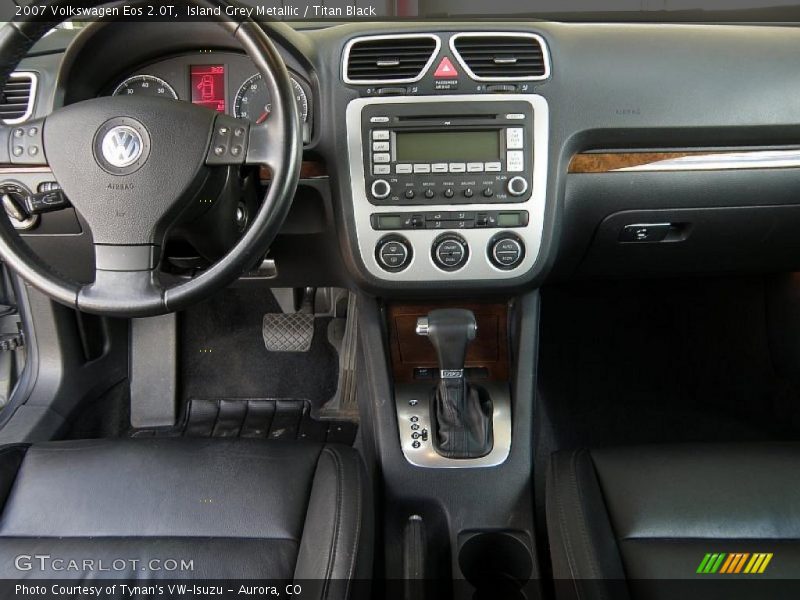 Island Grey Metallic / Titan Black 2007 Volkswagen Eos 2.0T