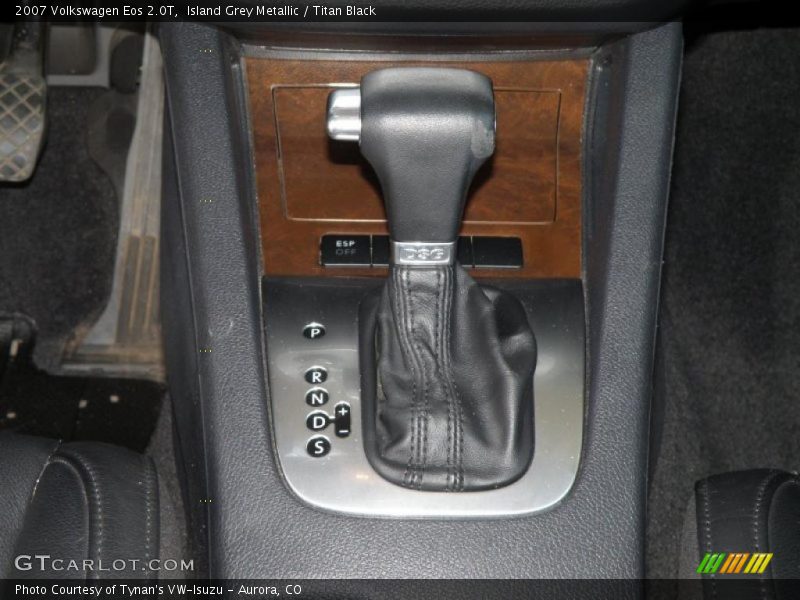 Island Grey Metallic / Titan Black 2007 Volkswagen Eos 2.0T