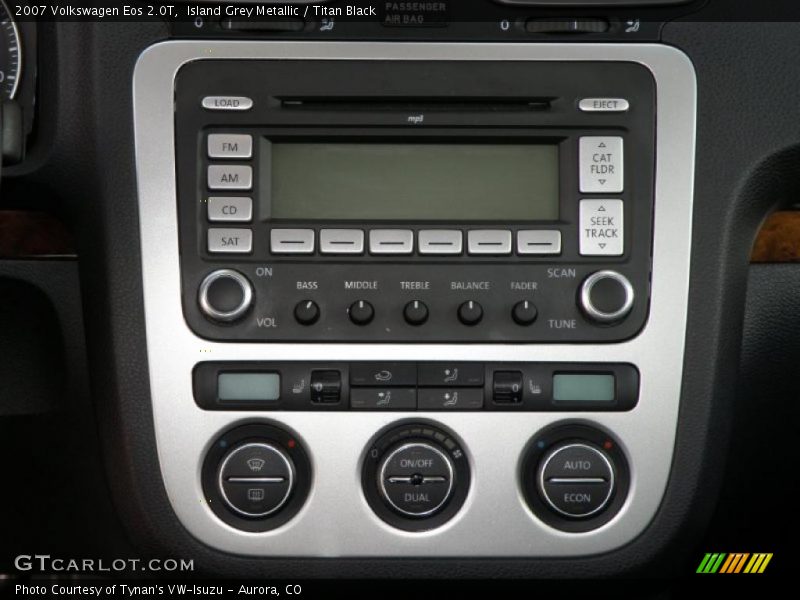 Island Grey Metallic / Titan Black 2007 Volkswagen Eos 2.0T