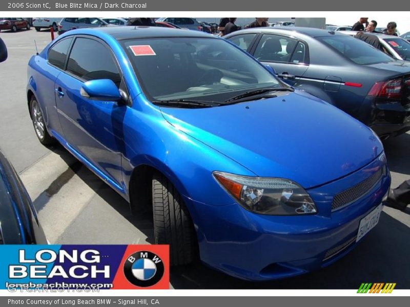 Blue Blitz Mica / Dark Charcoal 2006 Scion tC