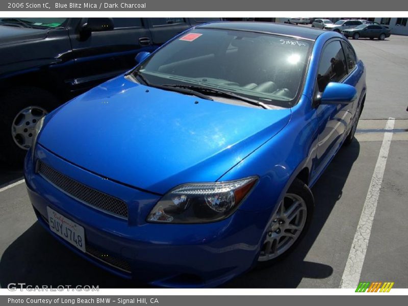 Blue Blitz Mica / Dark Charcoal 2006 Scion tC