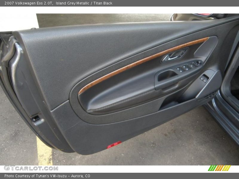Island Grey Metallic / Titan Black 2007 Volkswagen Eos 2.0T