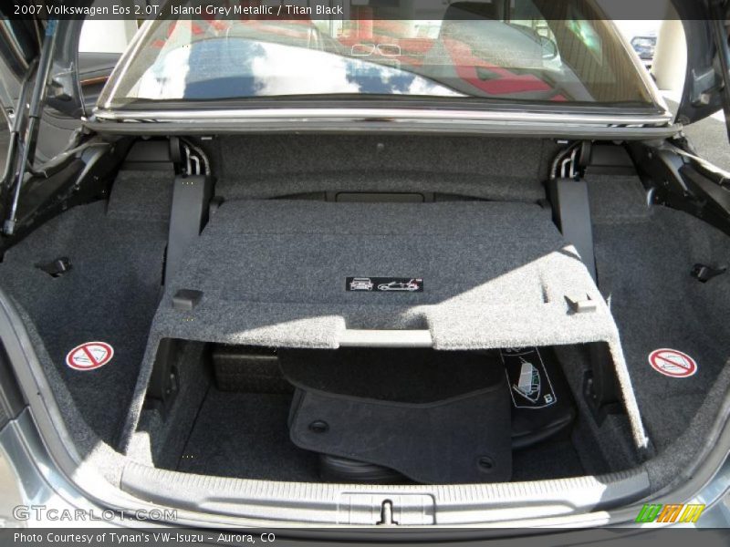 Island Grey Metallic / Titan Black 2007 Volkswagen Eos 2.0T