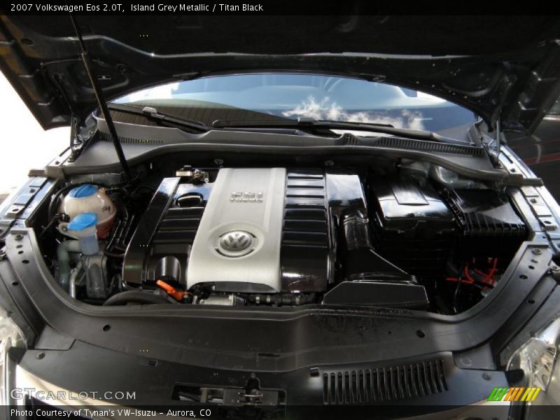Island Grey Metallic / Titan Black 2007 Volkswagen Eos 2.0T