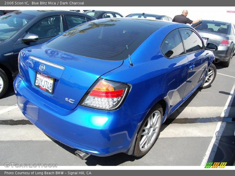 Blue Blitz Mica / Dark Charcoal 2006 Scion tC
