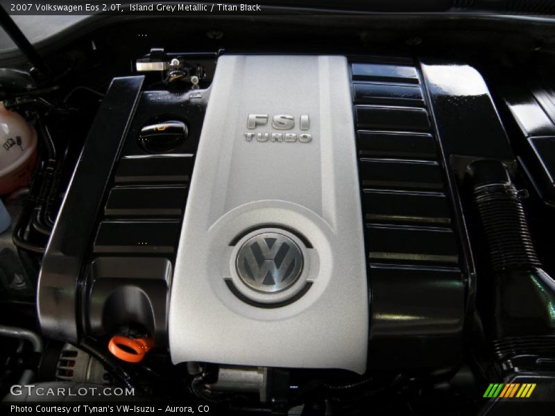 Island Grey Metallic / Titan Black 2007 Volkswagen Eos 2.0T