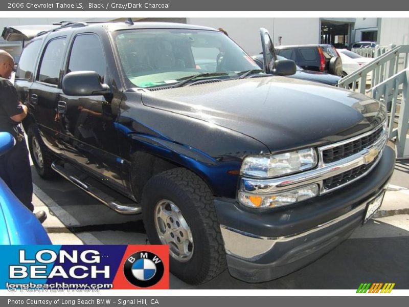 Black / Gray/Dark Charcoal 2006 Chevrolet Tahoe LS