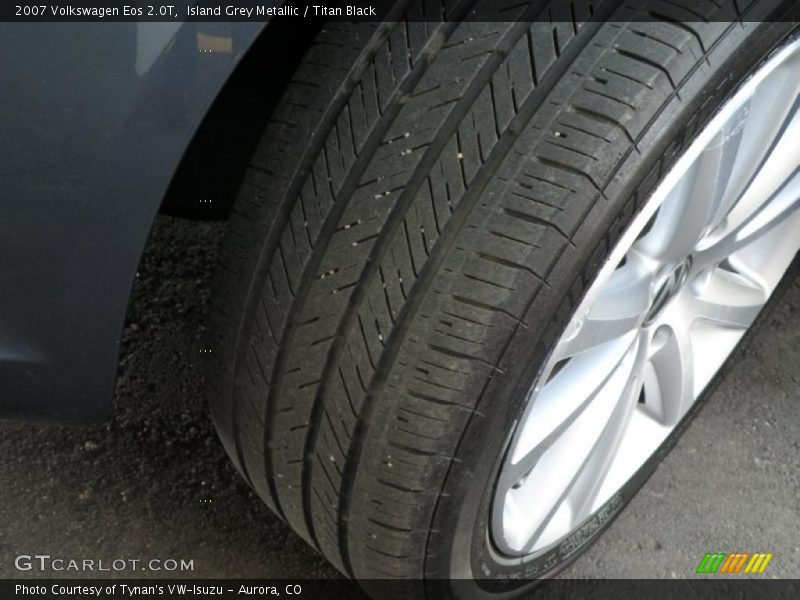 Island Grey Metallic / Titan Black 2007 Volkswagen Eos 2.0T