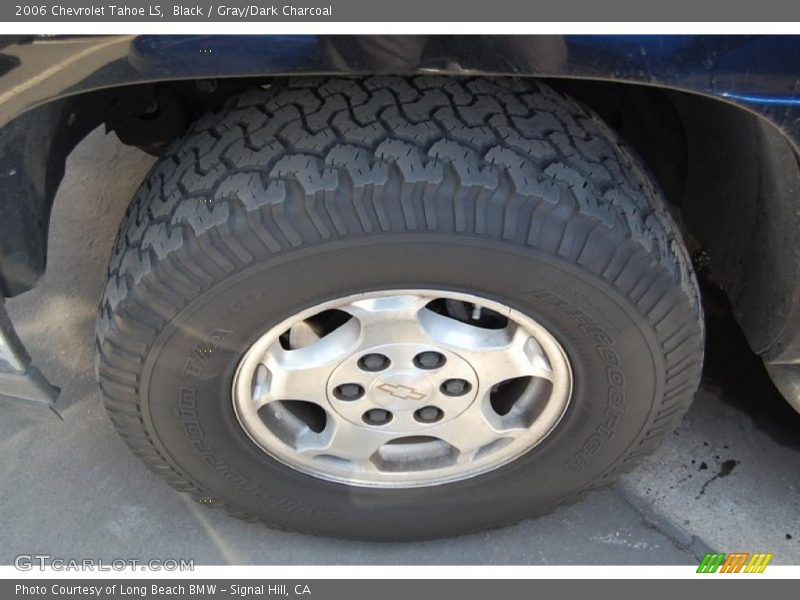 Black / Gray/Dark Charcoal 2006 Chevrolet Tahoe LS