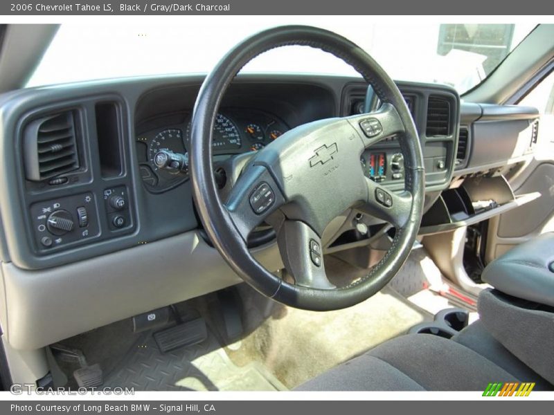 Black / Gray/Dark Charcoal 2006 Chevrolet Tahoe LS