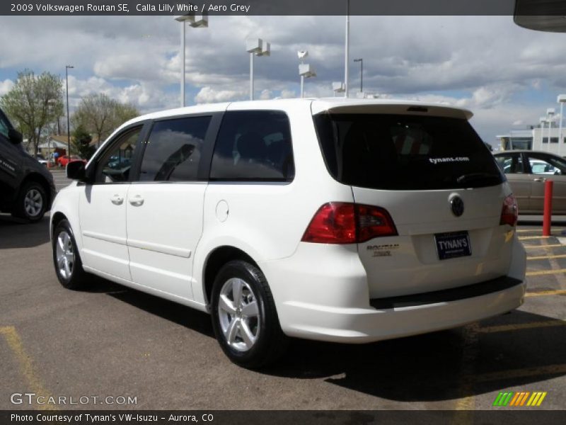 Calla Lilly White / Aero Grey 2009 Volkswagen Routan SE