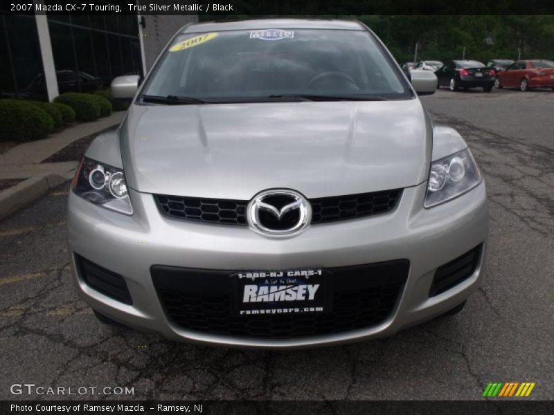 True Silver Metallic / Black 2007 Mazda CX-7 Touring