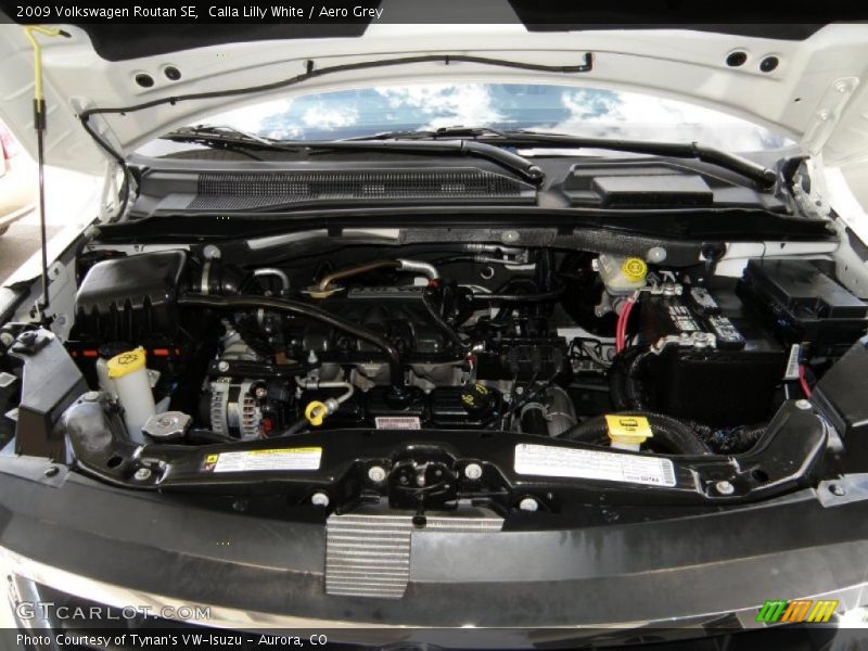 Calla Lilly White / Aero Grey 2009 Volkswagen Routan SE